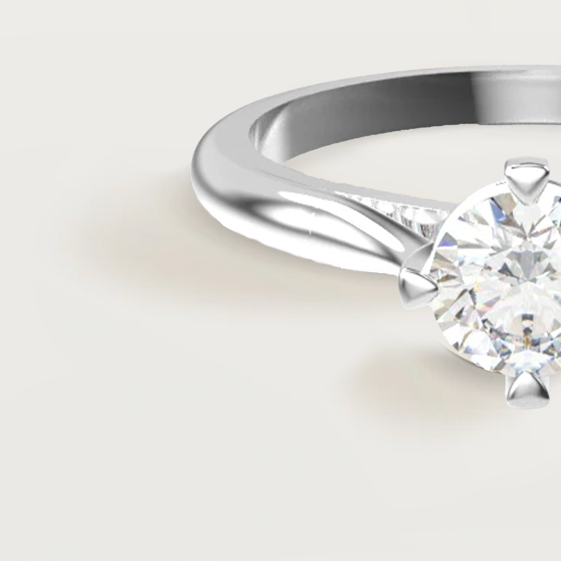 Engagement ring Mira 0.37 carat