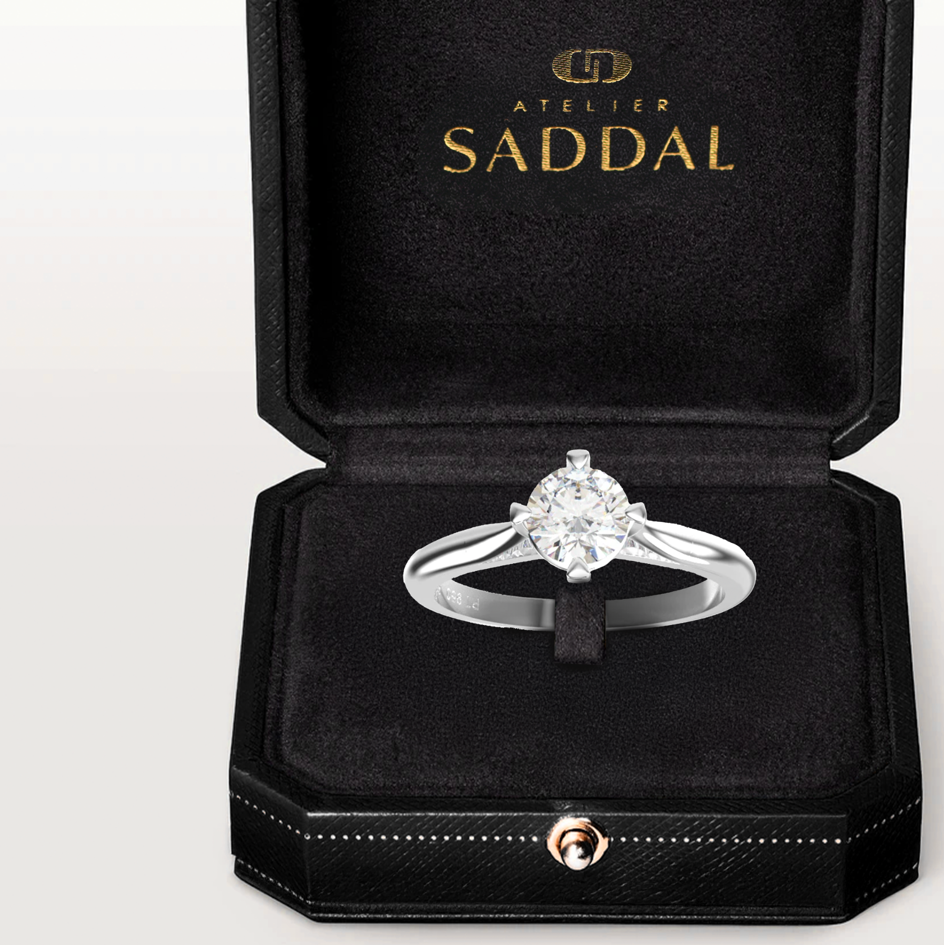 Engagement ring Mira 0.37 carat