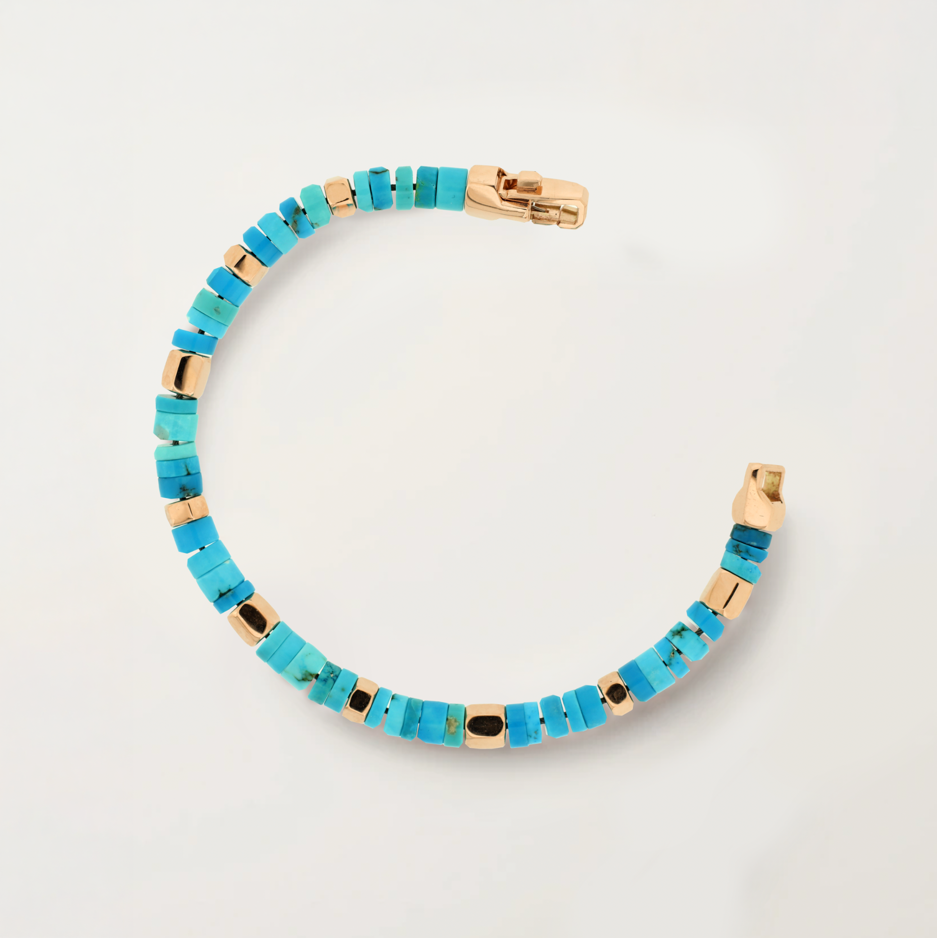 Pallas Armband Hexagon | turquoise