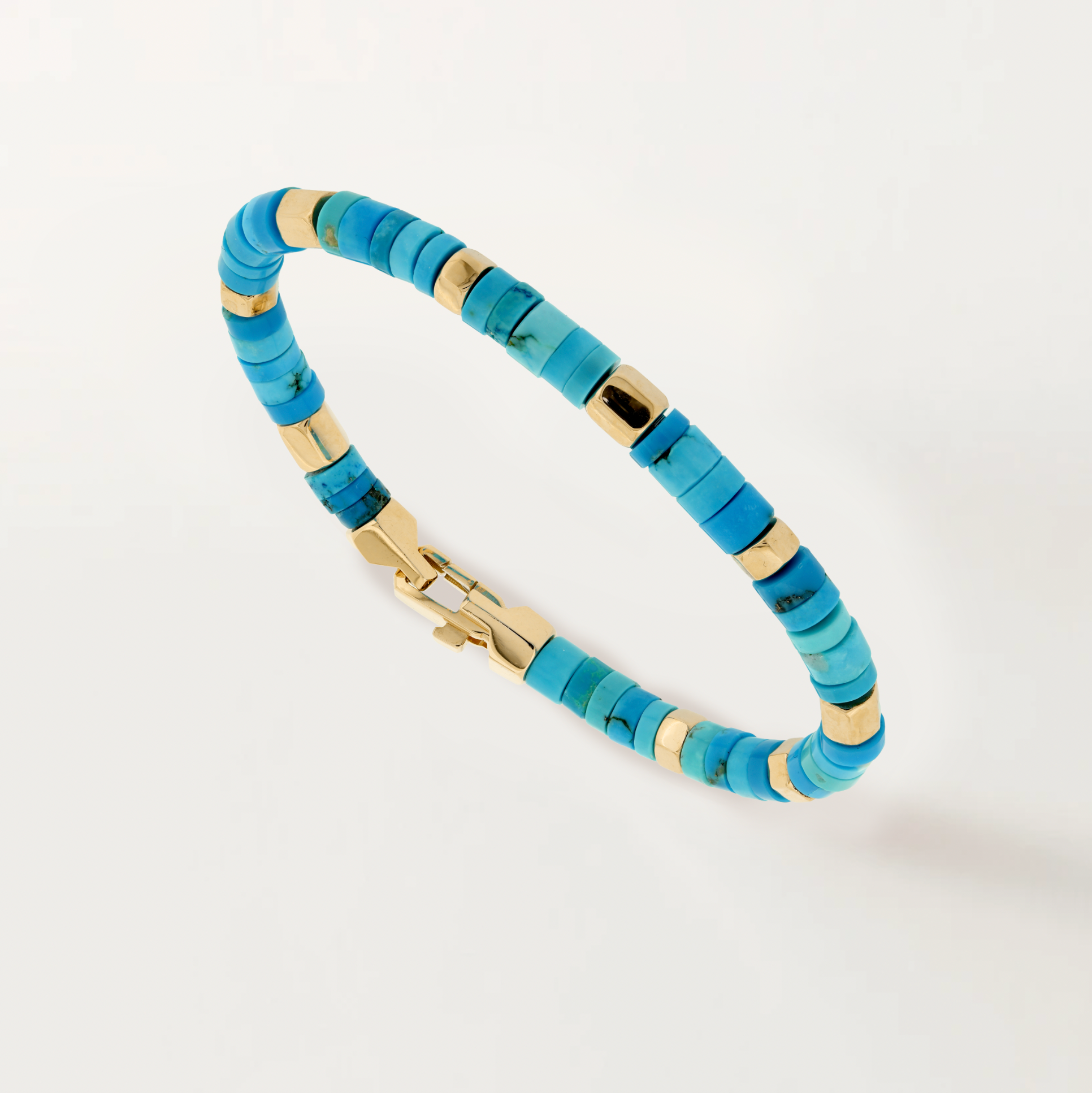 Pallas Armband Hexagon | turquoise