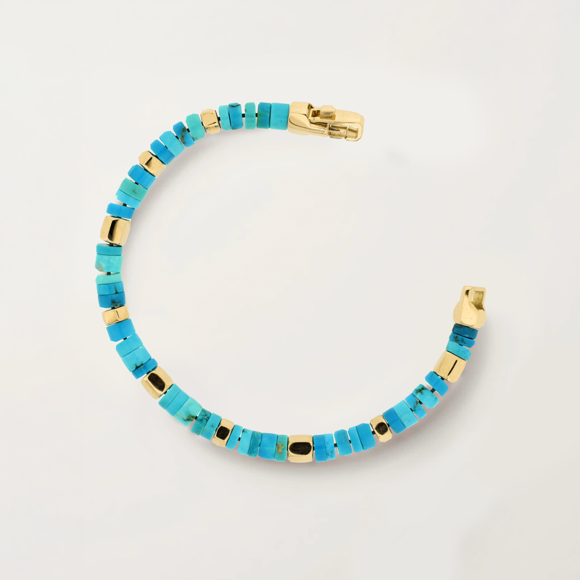 Pallas Armband Hexagon | turquoise