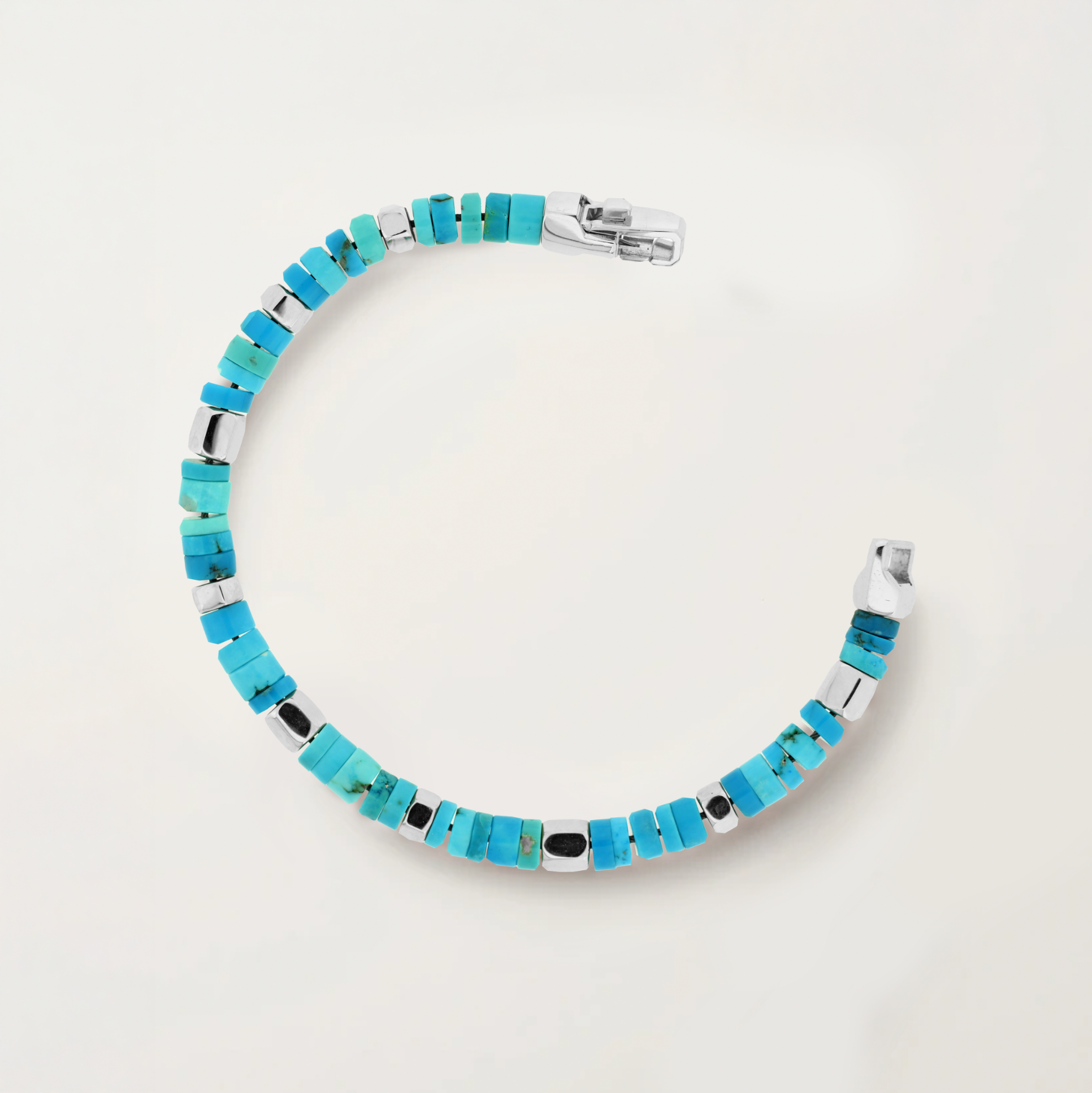 Pallas Armband Hexagon | turquoise