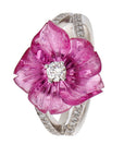Fleur ring with Tourmaline