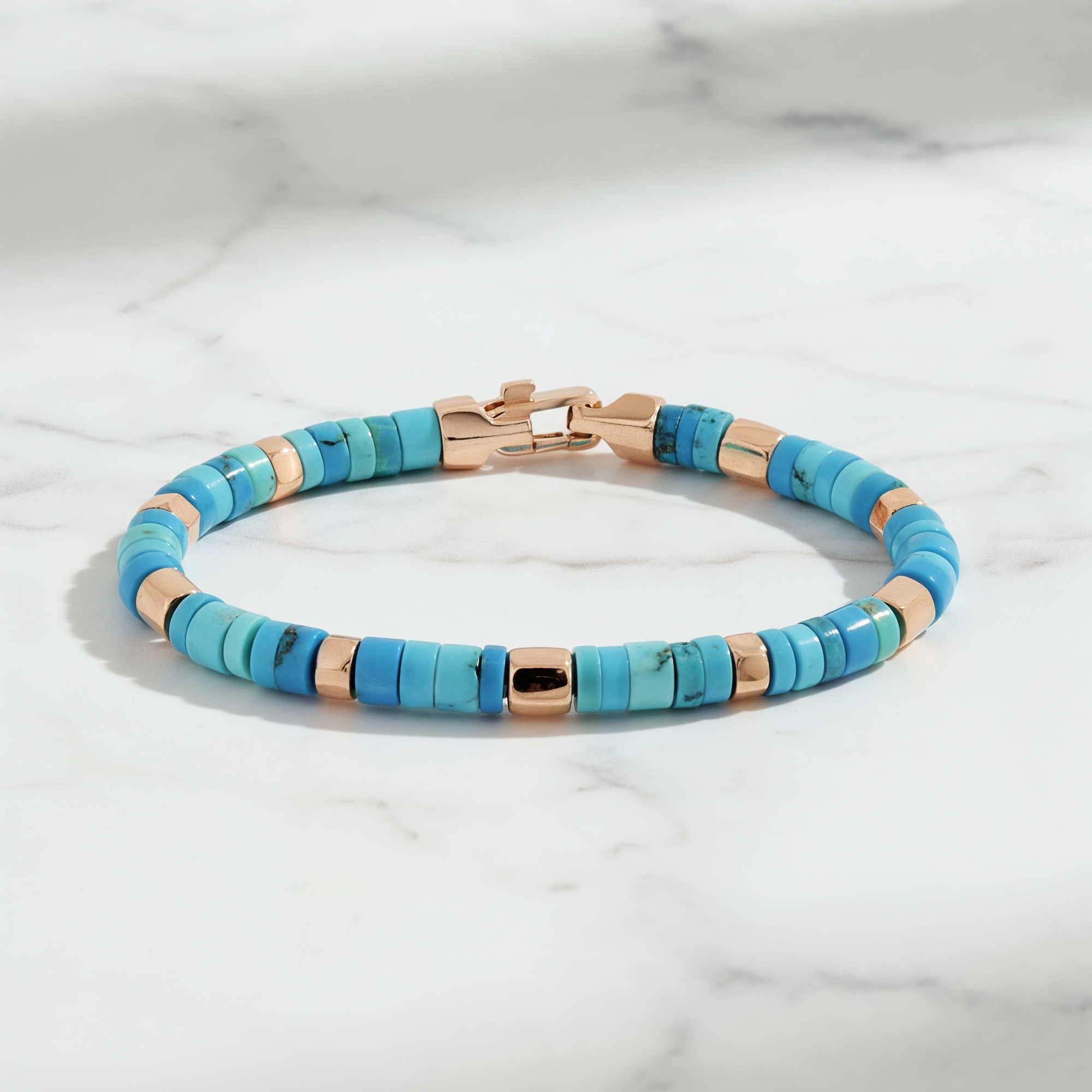 Pallas Armband Hexagon | turquoise